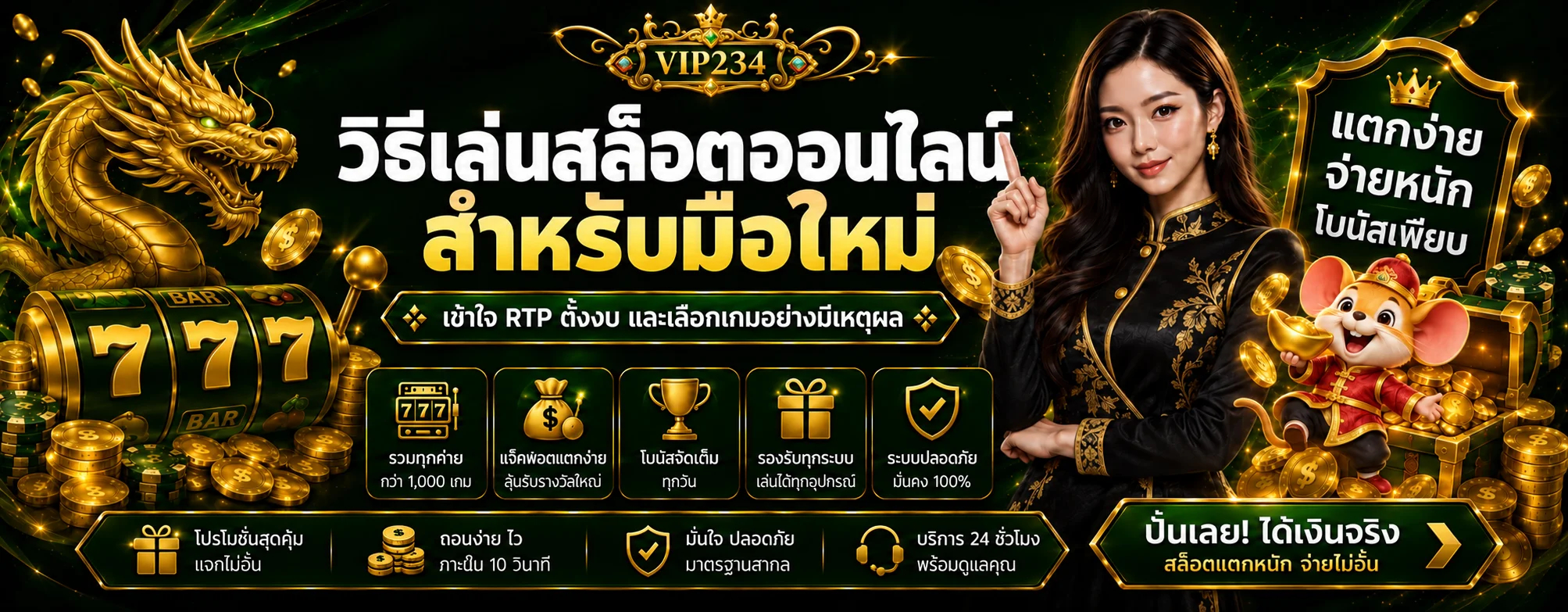 VIP234 | วิธีเล่นสล็อตออนไลน์สำหรับมือใหม่แบบมีแผน
